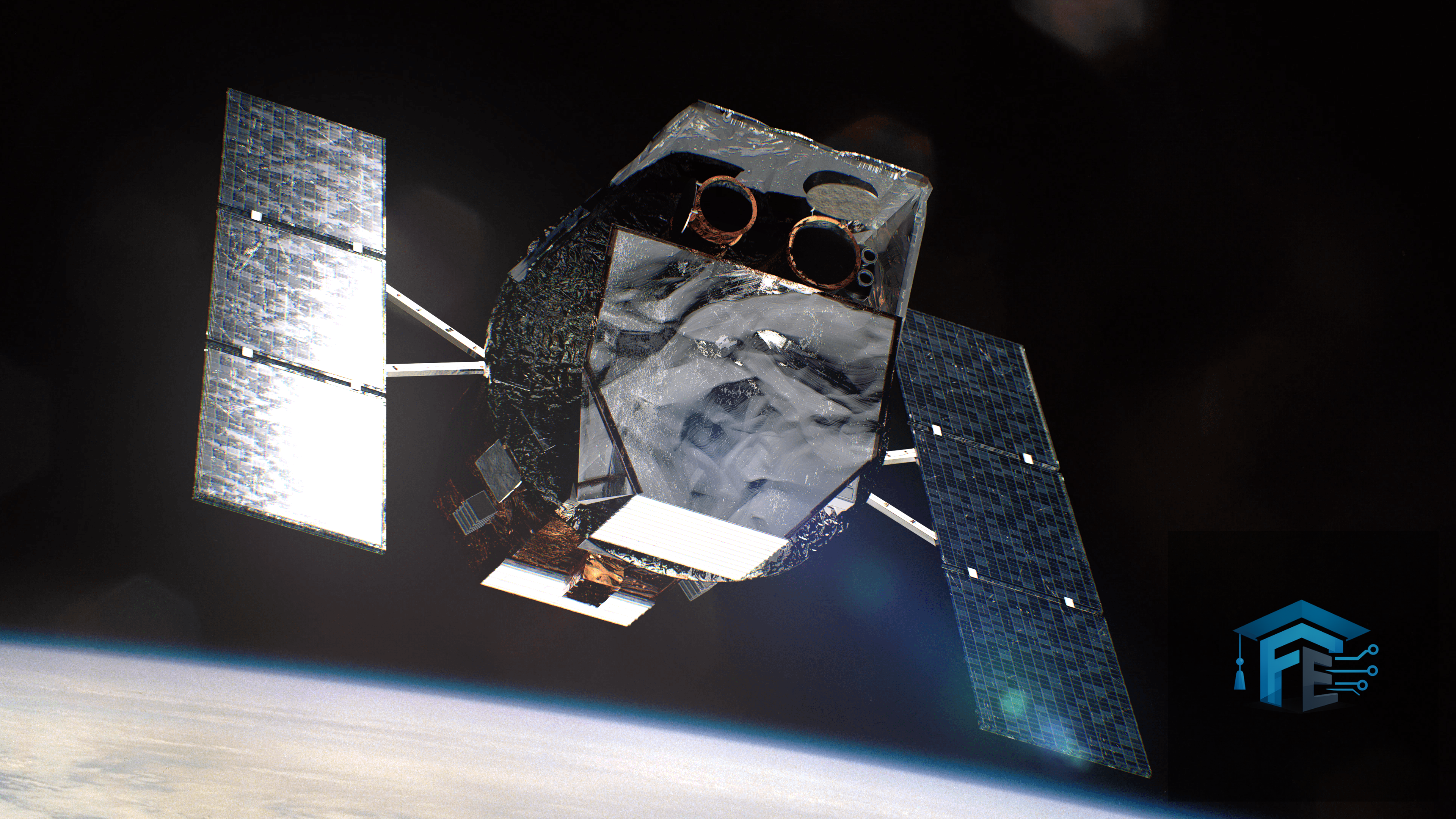 A Satellite Falling Out of Orbit Embarks on Its Final Mission