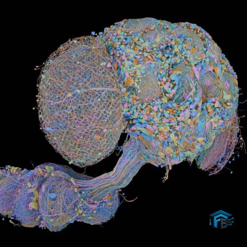 Second complete map of a fruit fly brain completed
