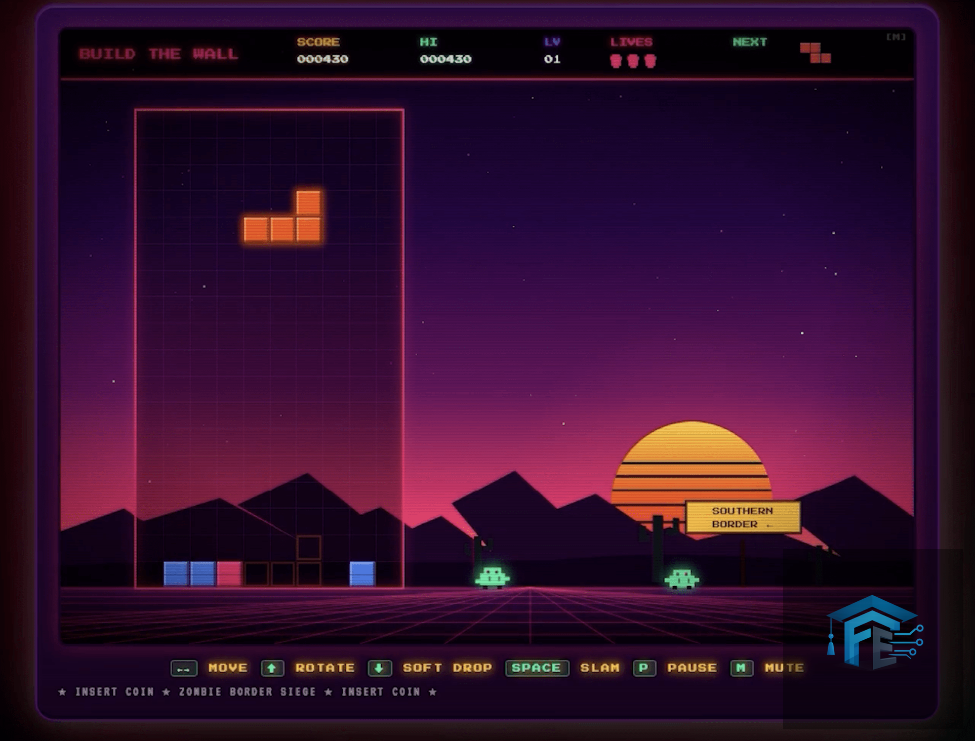 White House removes controversial Tetris-inspired game from arcade website